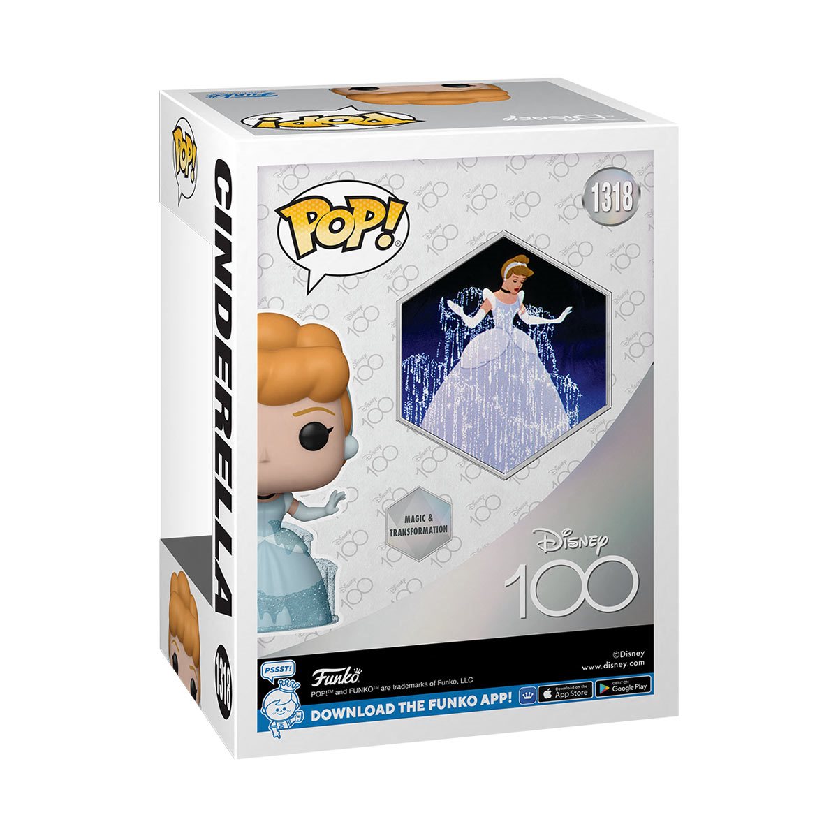 Disney 100 Cinderella Funko Pop! Vinyl Figure