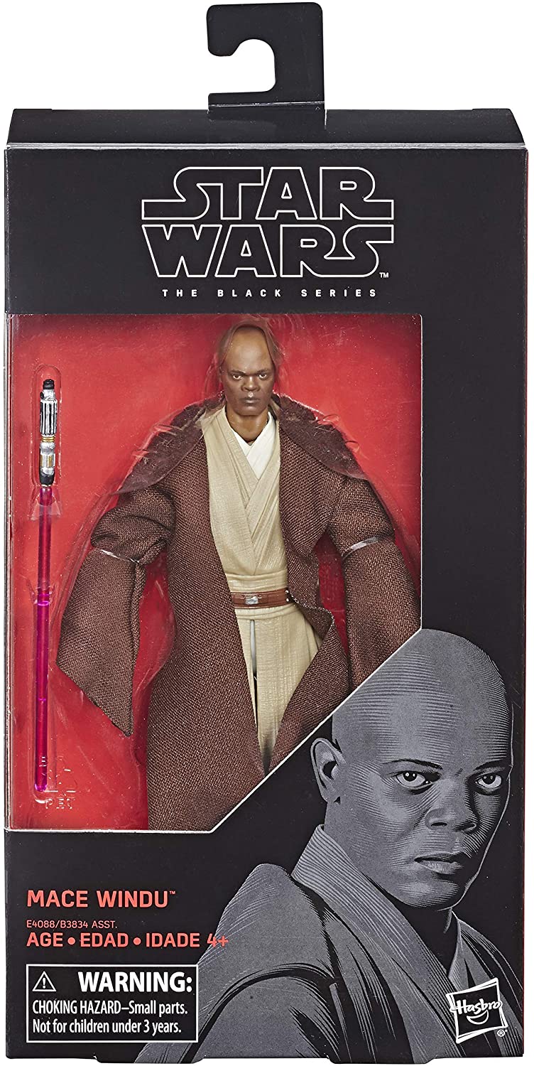 Star Wars The Black Series Mace Windu 6-Inch Action Figure