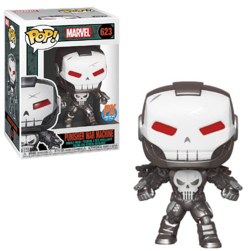Marvel Punisher War Machine Pop! Vinyl Figure - Previews Exclusive