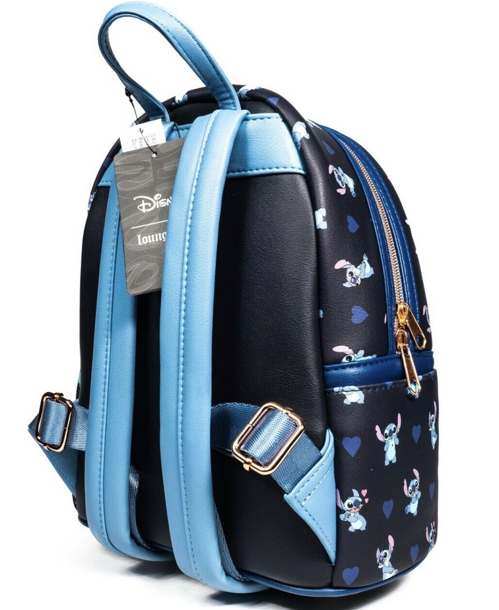 Lilo & Stitch - Stitch Hearts Mini-Backpack - Entertainment Earth Exclusive