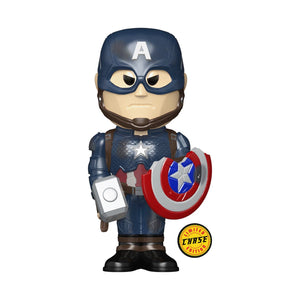 Avengers: Endgame Captain America Vinyl Funko Soda Figure - Entertainment Earth Exclusive