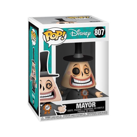 The Nightmare Before Christmas Mayor with Megaphone Pop! Vinyl Figure