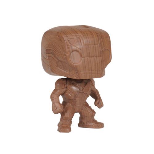Iron Man Wood Deco Pop! Vinyl Figure - Entertainment Earth Exclusive