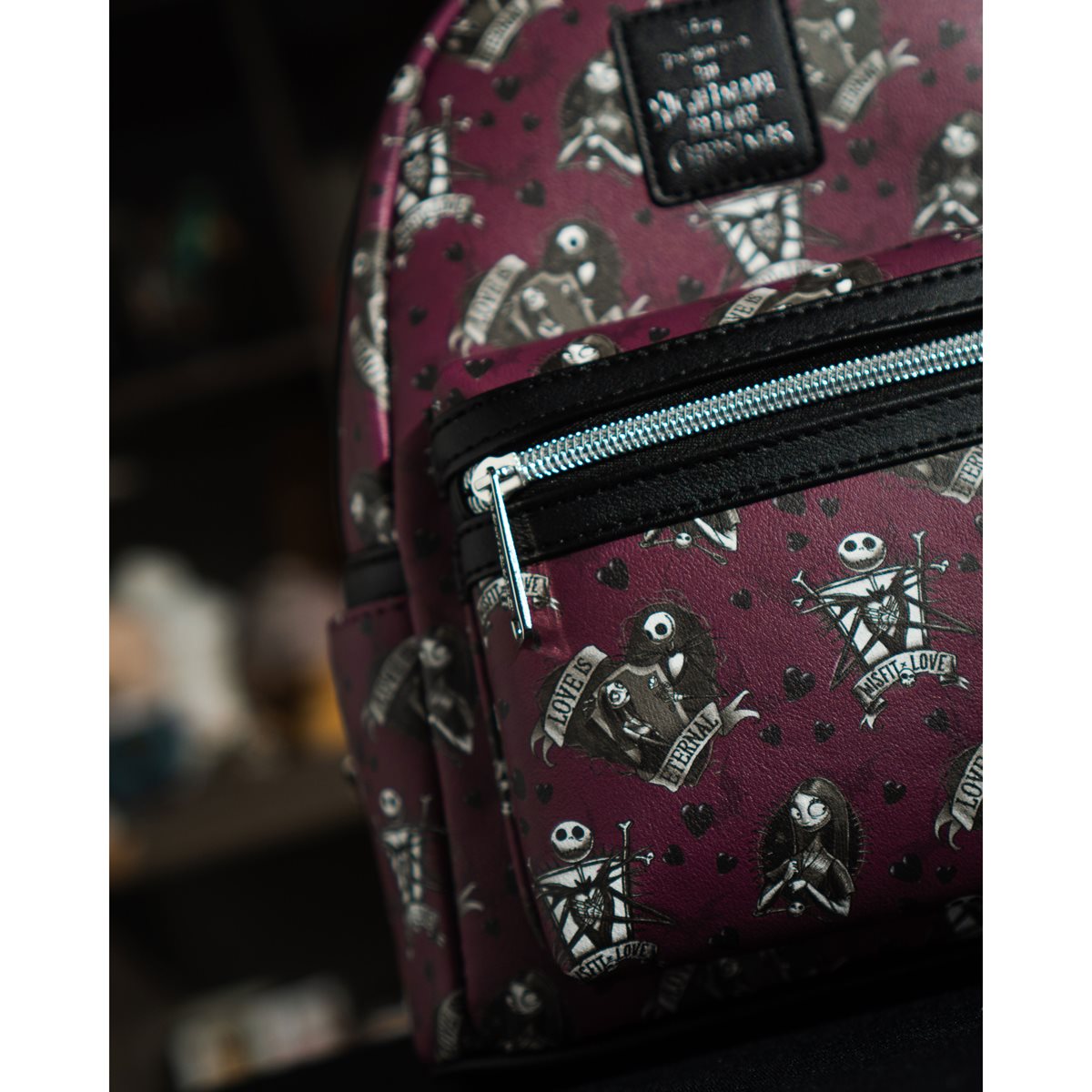 Nightmare Before Christmas Love Is Eternal Mini-Backpack Entertainment Earth Exclusive