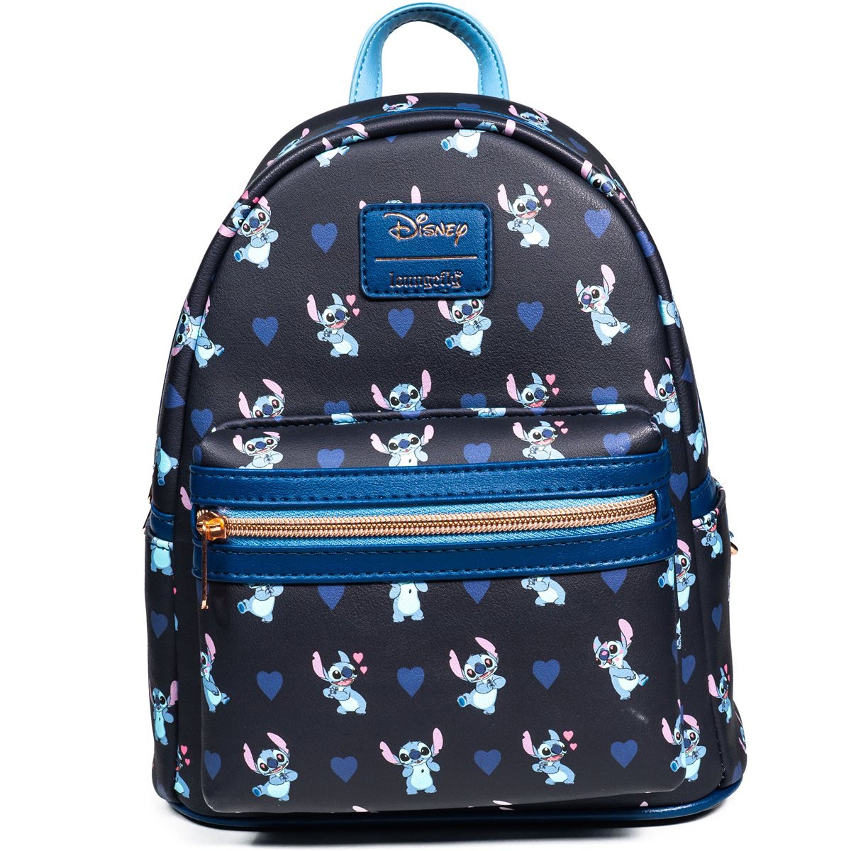 Lilo & Stitch - Stitch Hearts Mini-Backpack - Entertainment Earth Exclusive