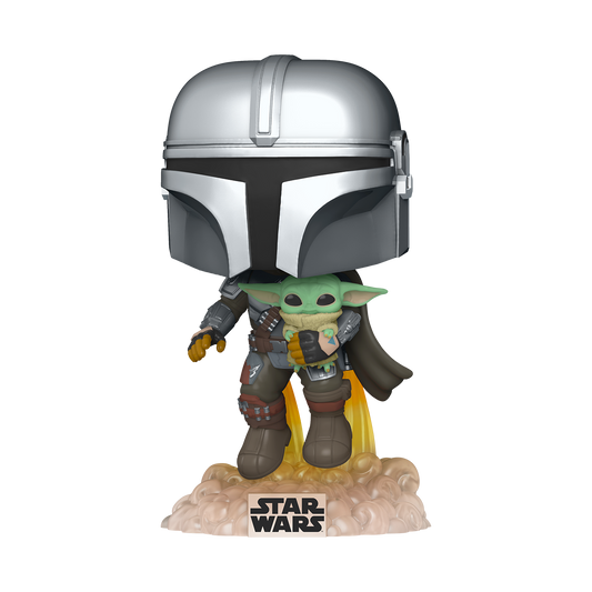 Star Wars The Mandalorian Flying Pop! Vinyl Figure
