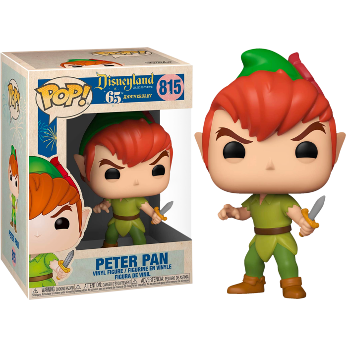 Disneyland 65th Anniversary Peter Pan Pop! Vinyl Figure