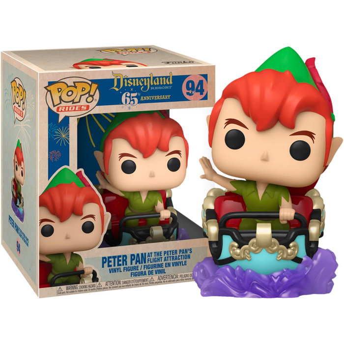 Disneyland 65th Anniversary Peter and Flight Pop! Vinyl Ride