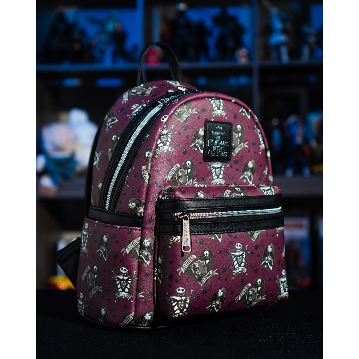 Nightmare Before Christmas Love Is Eternal Mini-Backpack Entertainment Earth Exclusive
