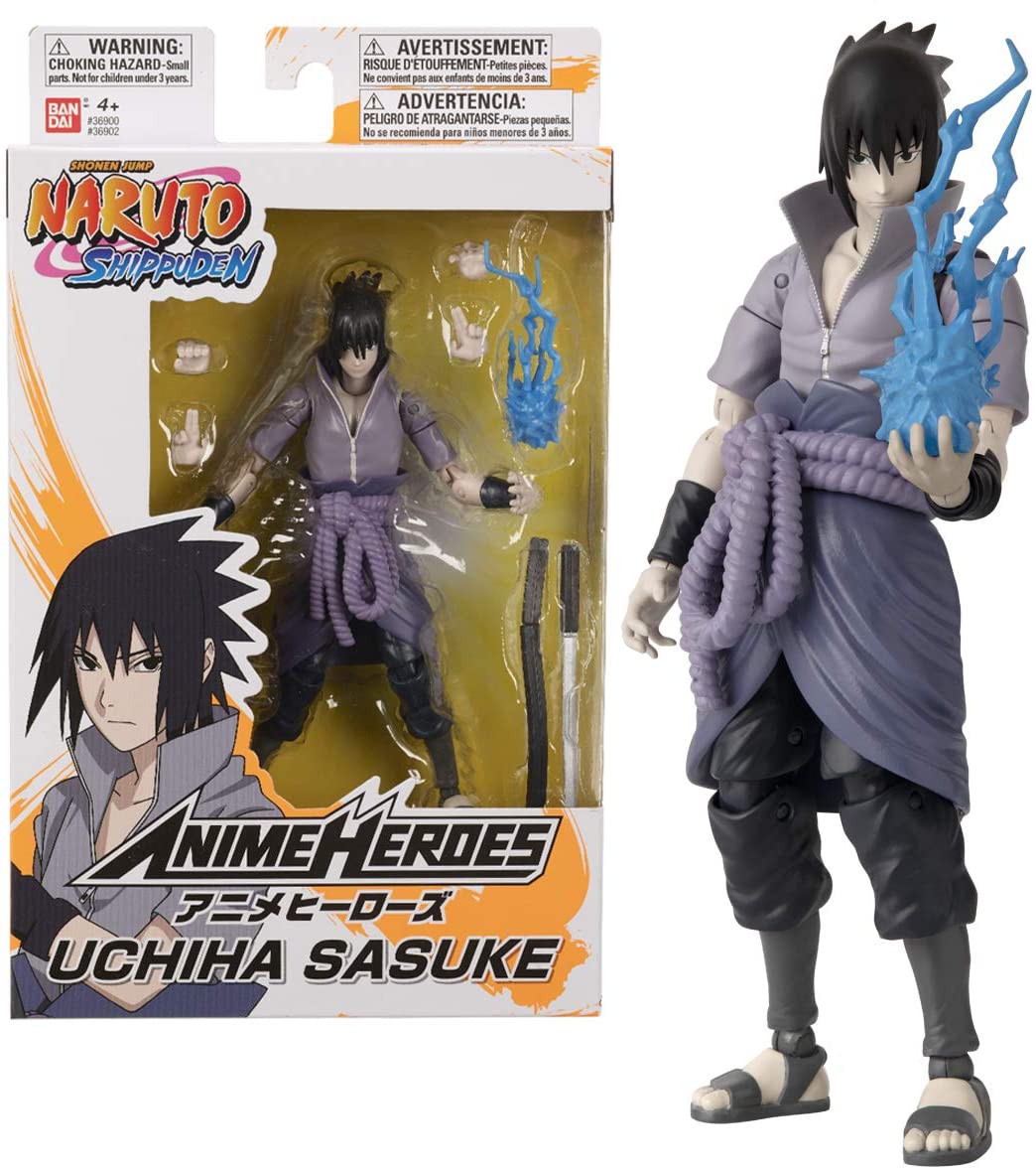 Naruto Anime Heroes Uchiha Sasuke Action Figure