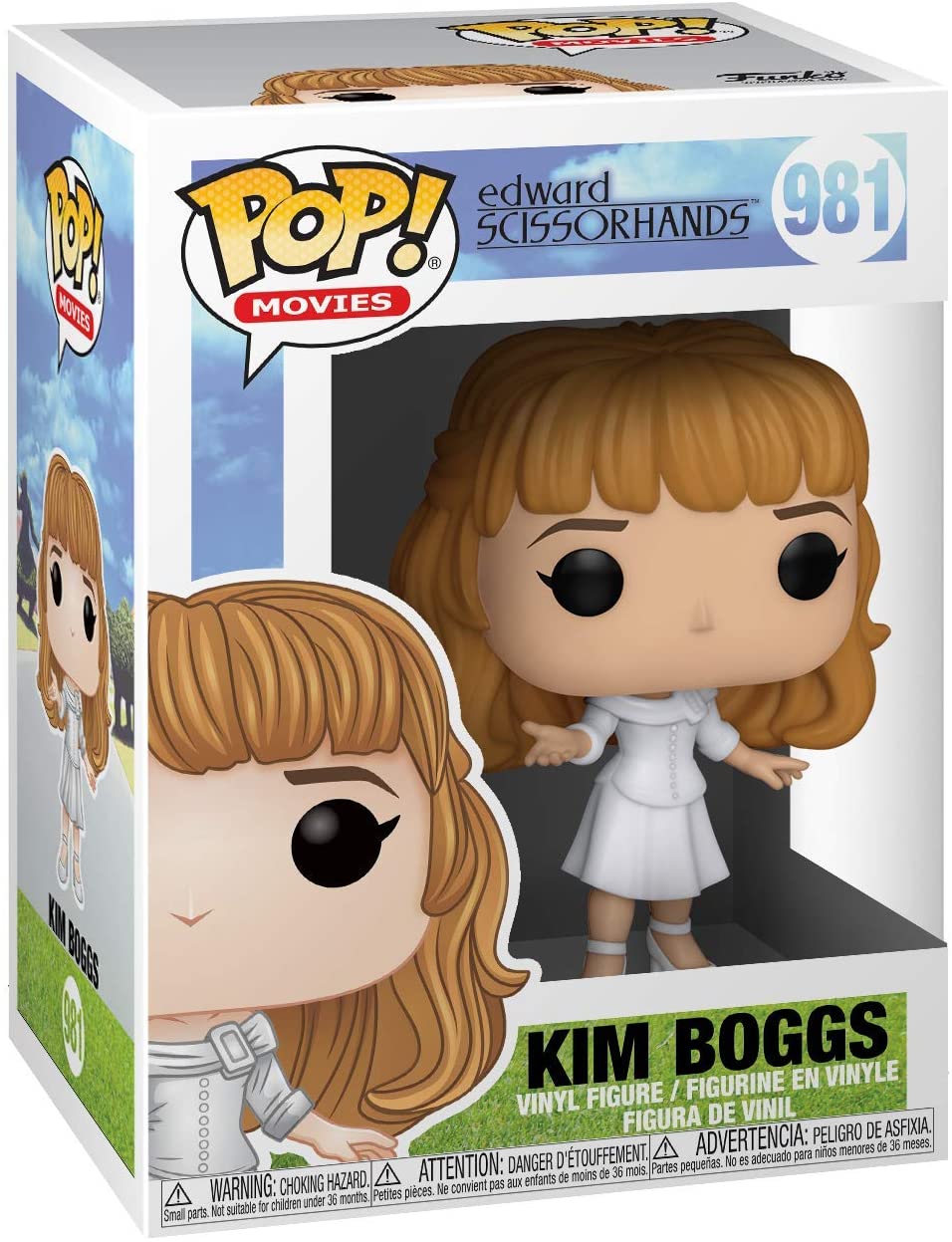 Edward Scissorhands Kim in White Dress Pop! Vinyl Figure