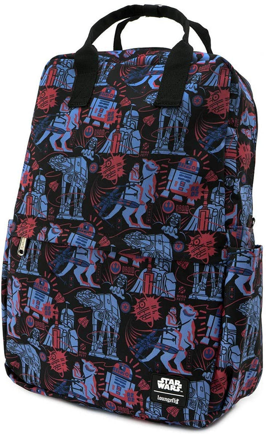 Star Wars Empire Strikes Back 40th Anniversary Print Nylon Backpack