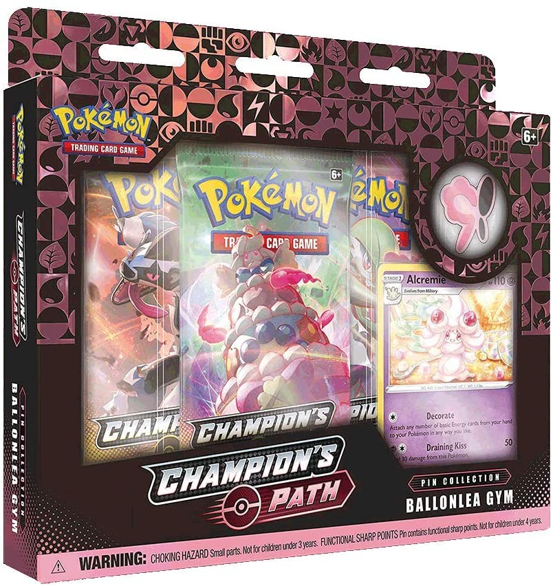 Pokemon Champions Path Pin Collection Ballonlea Gym Featuring Alcremie