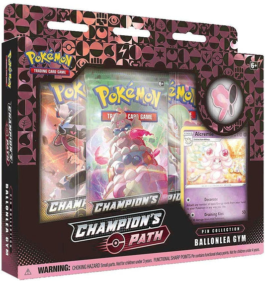 Pokemon Champions Path Pin Collection Ballonlea Gym Featuring Alcremie