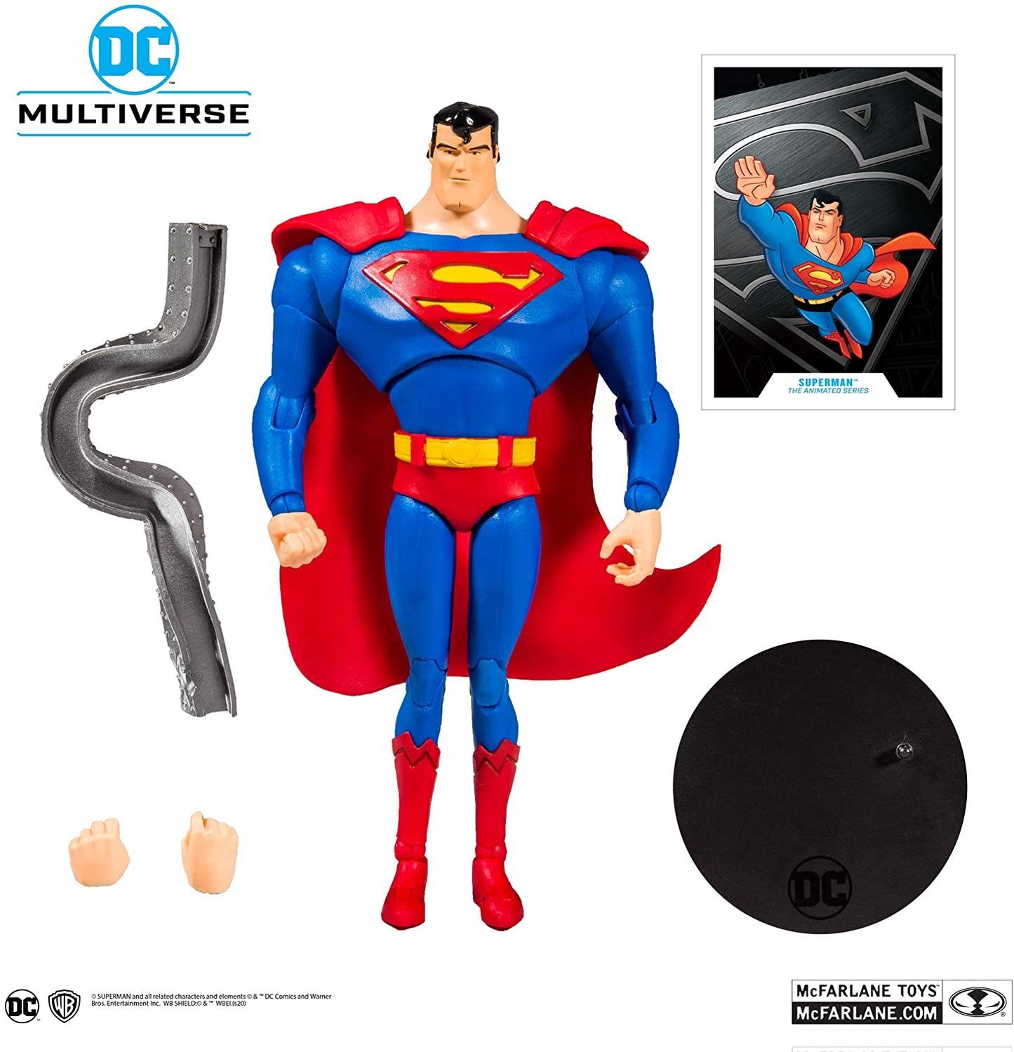 DC Animated Wave 1 Superman: The Animated Series 7-Inch Action Figure