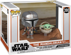 Star Wars: The Mandalorian and Child Pop! Vinyl Television Moment