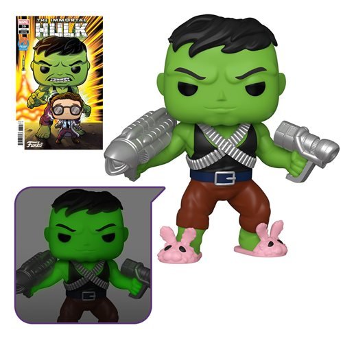 Marvel Heroes Professor Hulk 6-Inch Pop! Vinyl Figure and The Immortal Hulk #39 Variant Comic - Previews Exclusive