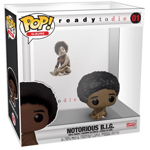 Biggie Smalls Ready to Die Pop! Album Figure with Case