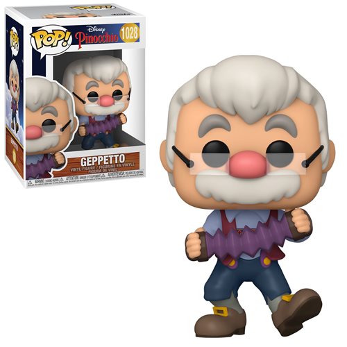 Pinocchio Geppetto with Accordion Pop! Vinyl Figure