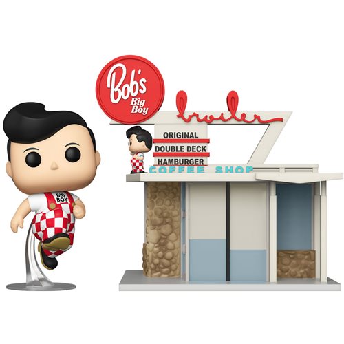 Bob's Big Boy Restaurant with Big Boy Pop! Town