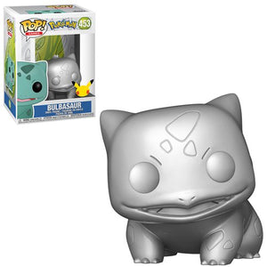 Pokemon Bulbasaur Metallic Silver Pop! Vinyl Figure