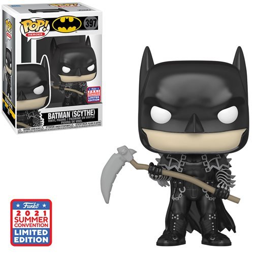 Batman with Scythe Pop Vinyl Figure - 2021 Convention Exclusive