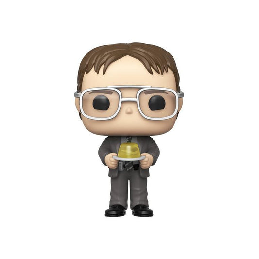 The Office Dwight with Jello Stapler Pop! Vinyl Figure