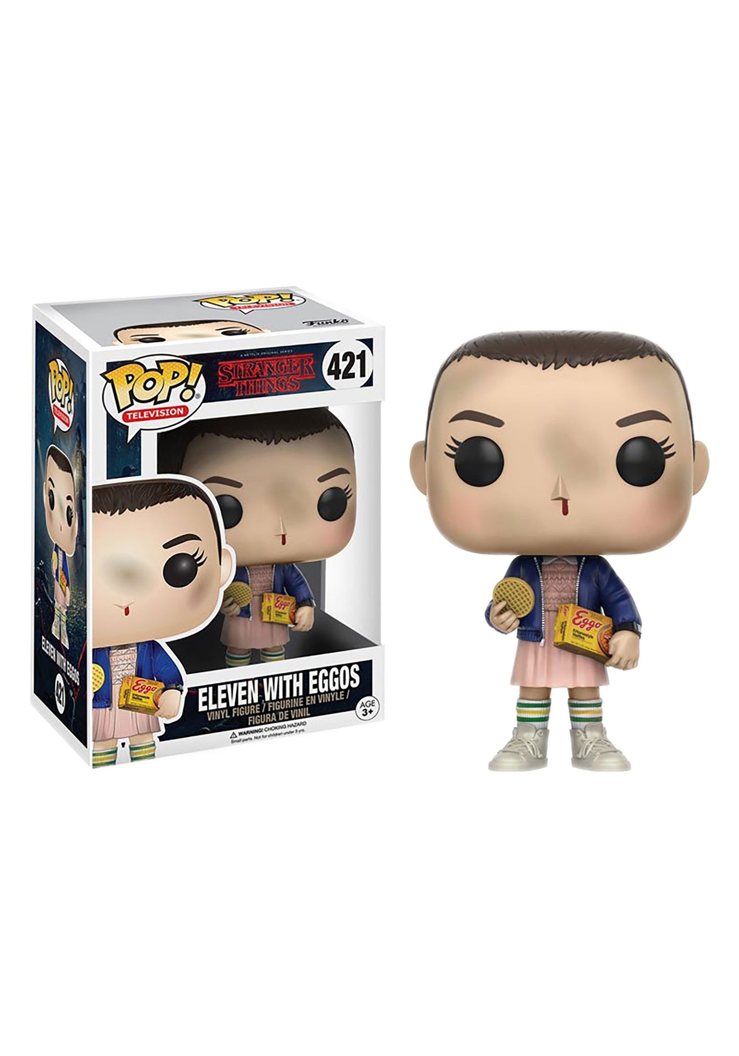 Stranger Things Eleven with Eggos Pop! Vinyl Figure